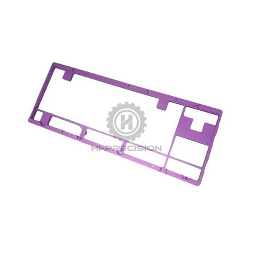 Tastatură CNC din aluminiu anodizare violet